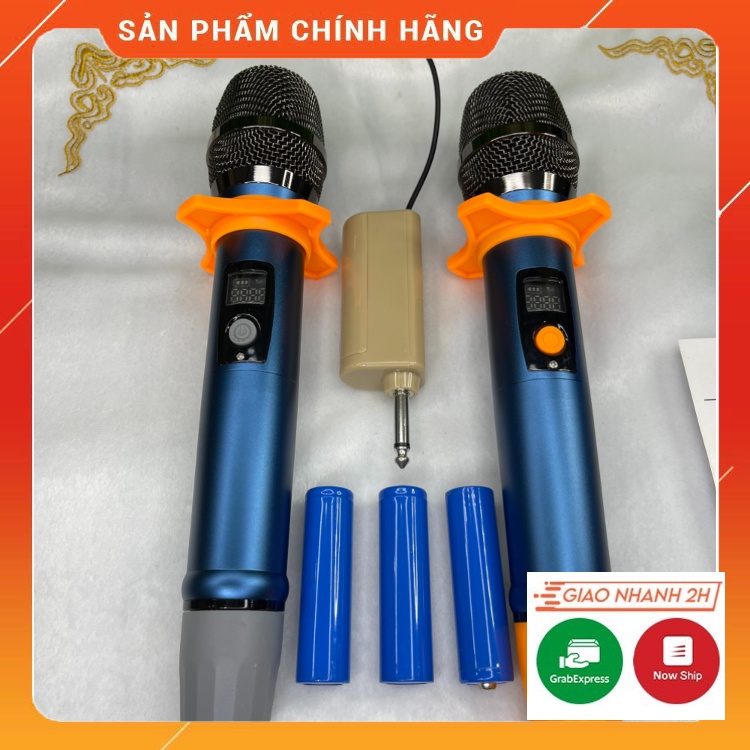 Mic Không Dây Cao Cấp QBL 826. Dành Cho Âm Ly Và Loa Kéo. Chống Hú Tốt, Độ Bền Cực Cao. Bảo Hành 12 Tháng