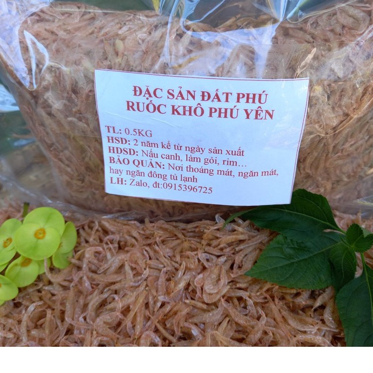 0.5KG Ruốc Khô Phú Yên Bao Ngon