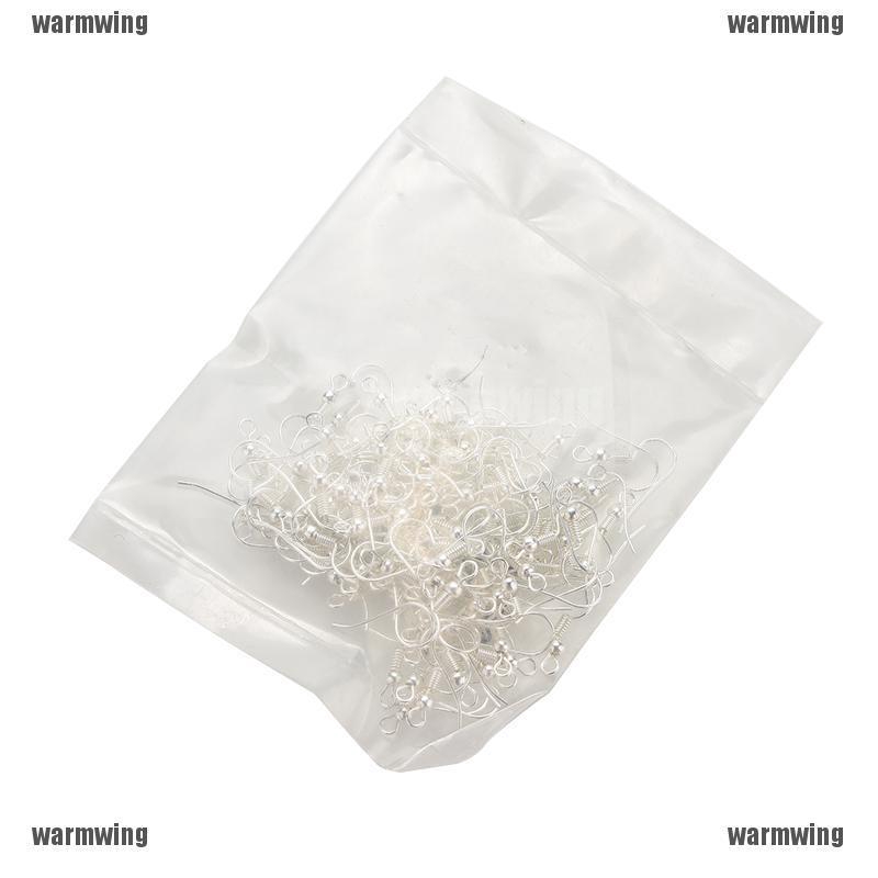 Set 100 Móc Mạ Bạc Làm Bông Tai # 4
