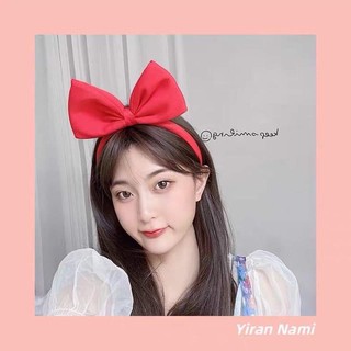 Băng đô nơ đỏ dễ thương cho bé gái