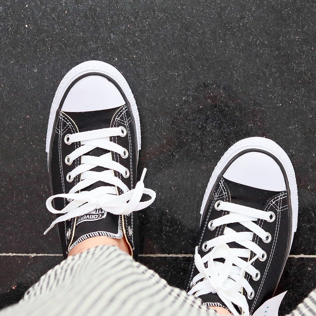 Giày Sneaker Đi Học Đi Chơi Nam Nữ Cổ Thấp CV 1970s, Giày Ulzzang Nữ Đế Bánh Mì Converse 1970s Đen Trắng Giá Rẻ G01