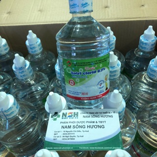 chai Nước muối sinh lý 0.9% 500ml Tomihu