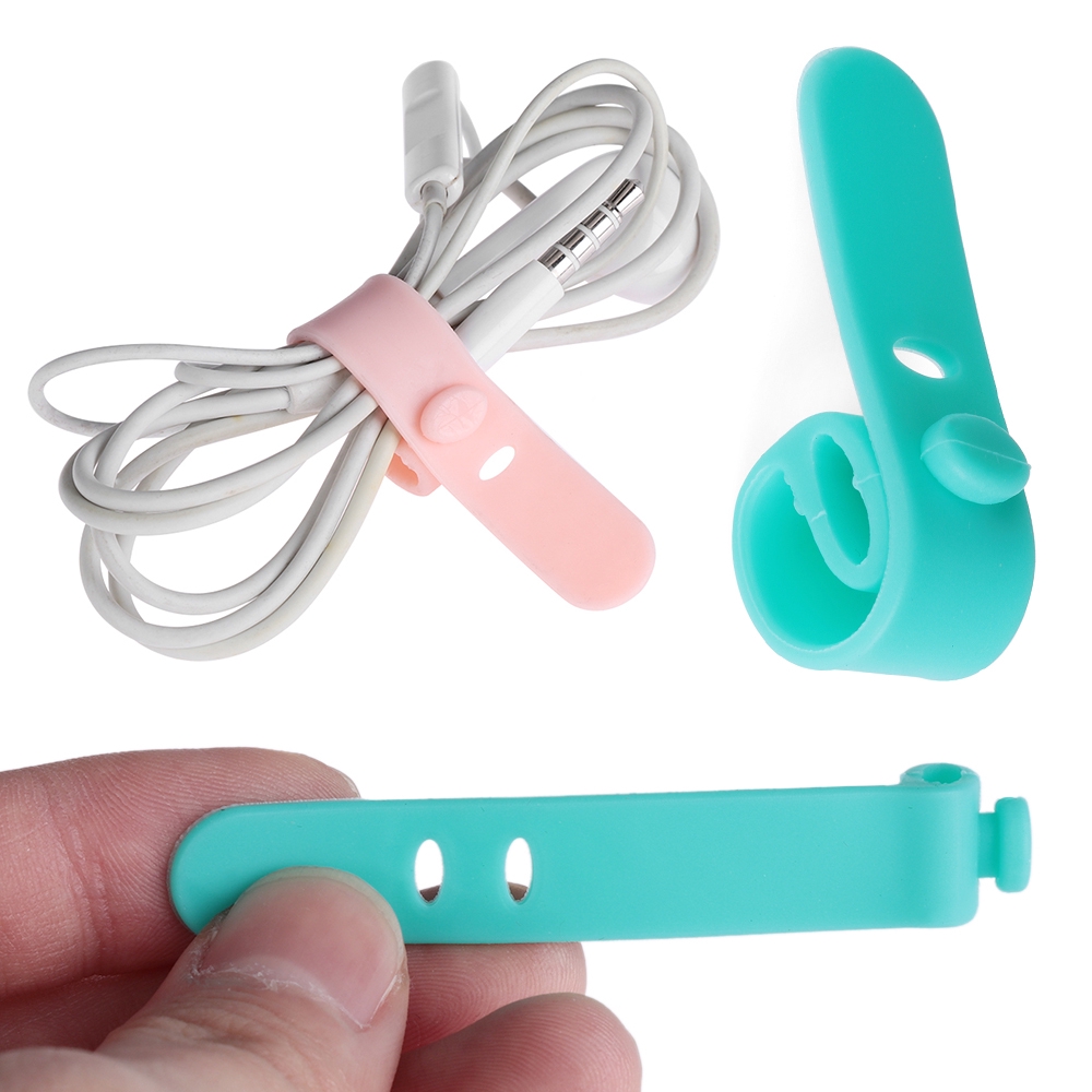 Bộ 4/8 dây cuộn cáp có nút gài tiện lợi