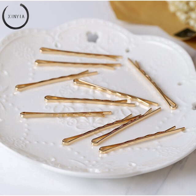 Kẹp Tóc Màu Vàng Cho Nữ