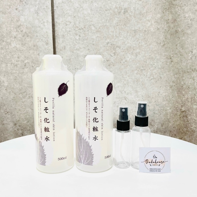 Nước hoa hồng chiết xuất lá diếp cá/ tía tô Dokudami Lotion 500ml