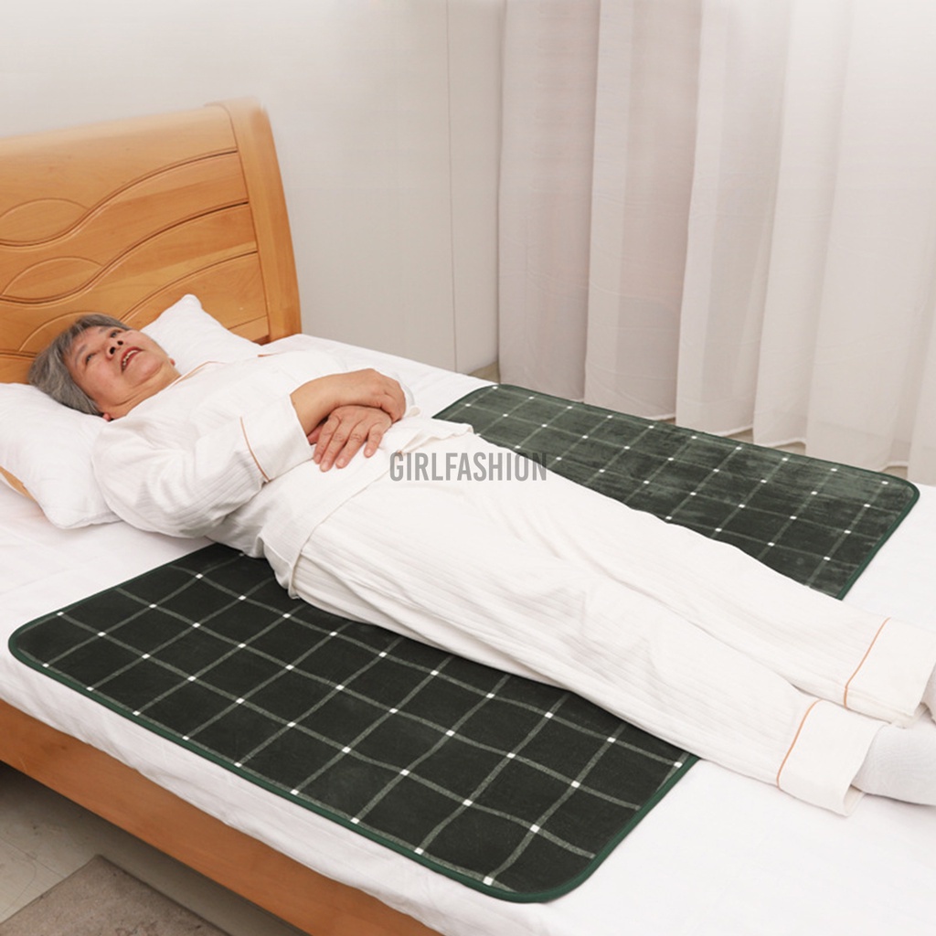 Đệm Lót Giường 3 Lớp Chống Thấm Nước Có Thể Giặt Sạch Và Tái Sử Dụng Cho Người Lớn Và Trẻ Em