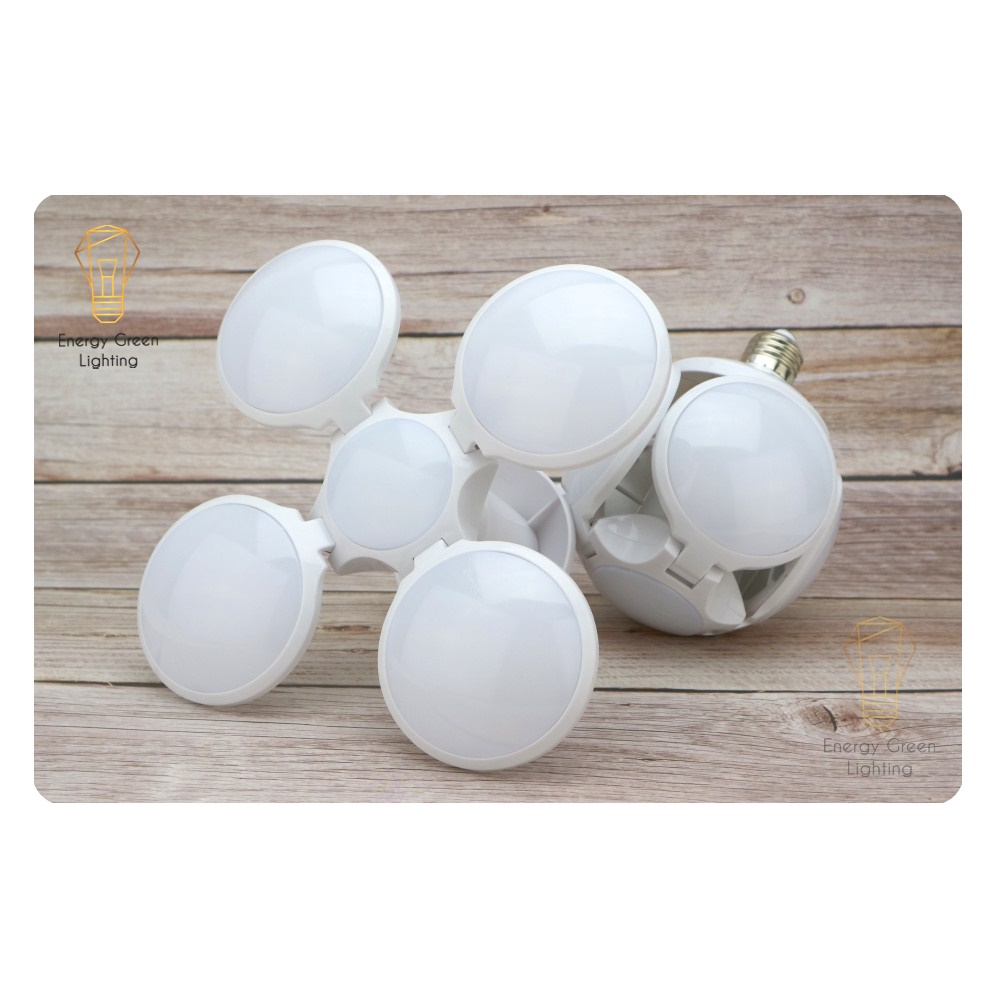 Combo 10 Energy Green Lighting Bóng đèn 40w 4 cánh hình quả bóng - Bảo Hành 12 Tháng