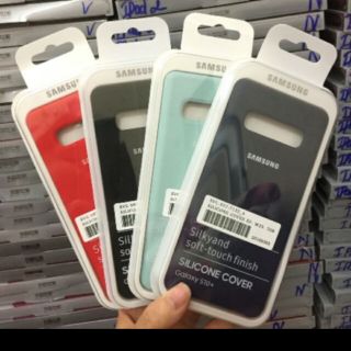 Ốp lưng silicon màu Galaxy S10 Plus/ S10+ chống bám bẩn vân tay.