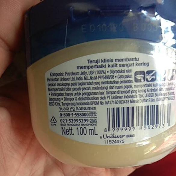 (Hàng Mới Về) Sữa Dưỡng Thể Vaseline 100ml Chính Hãng Cao Cấp | BigBuy360 - bigbuy360.vn