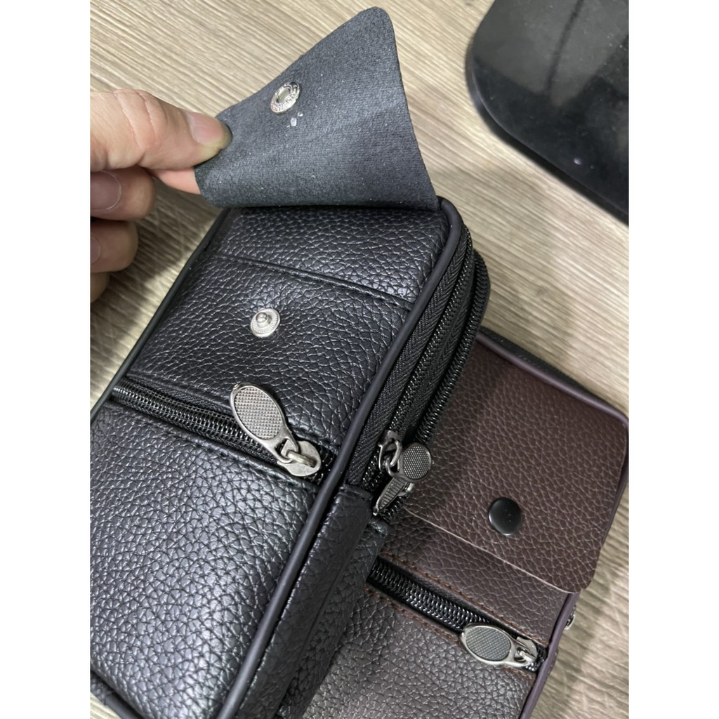 Túi đeo hông đựng điện thoại nắp nút bấm U101 Shalla | BigBuy360 - bigbuy360.vn
