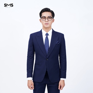 Vest nam xanh sẫm, suits sartorial, 1 khuy 2 túi, chuẩn form smart suits - ảnh sản phẩm 2