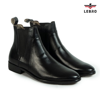 Giày boot Lebro Classic Chelsea boot - Black