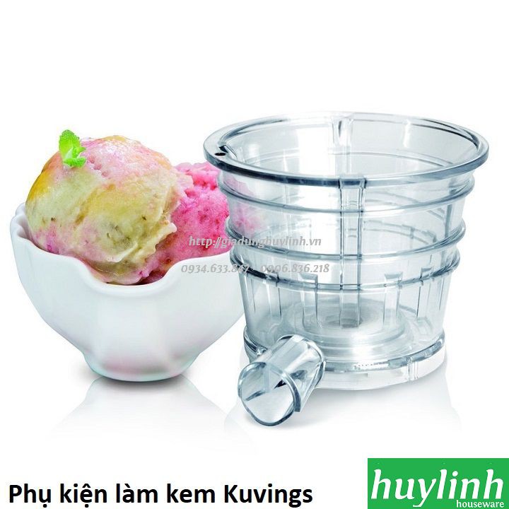 [Mã ELHAMS5 giảm 6% đơn 300K] Phụ kiện cối làm kem cho máy ép trái cây Kuvings C7000 E7000 EV820 và nhiều loại