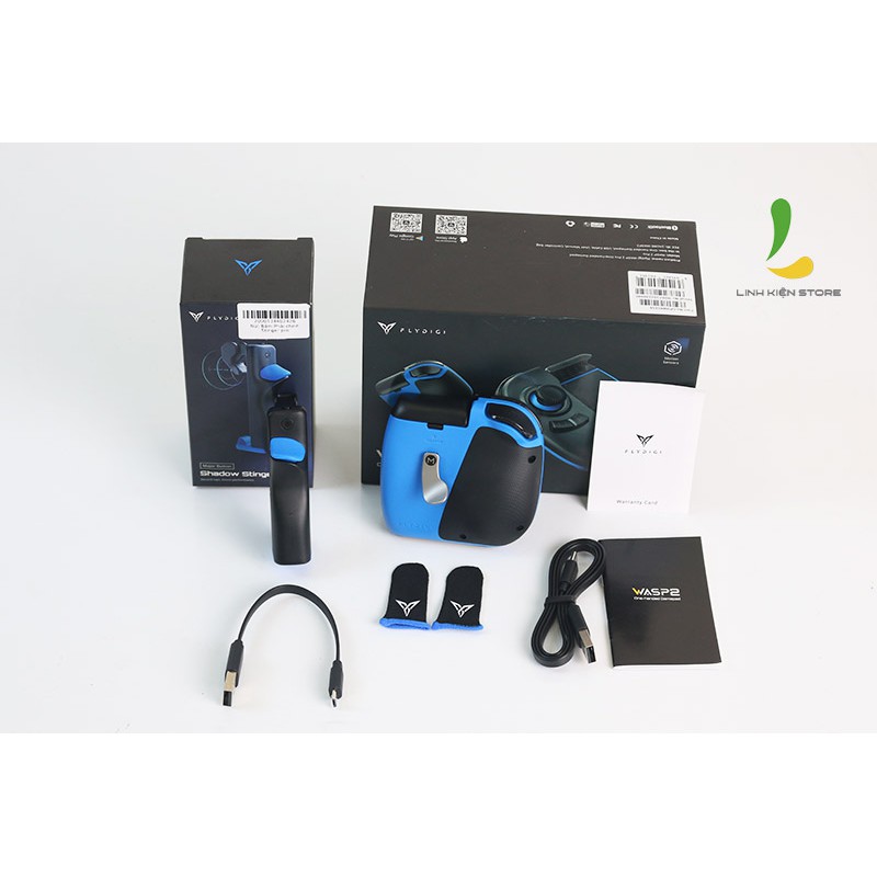 Combo Nút Bấm Phải Chính Phụ + Trái Chính Phụ Flydigi Stinger Pro / Combo tay cầm Flydigi WASP 2 Pro + nút bắn Stinger