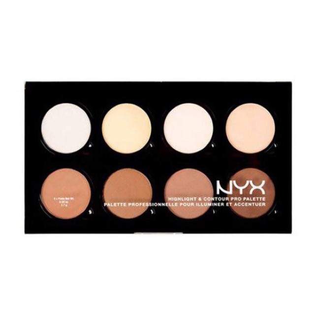 Phấn tạo khối NYX highlight &amp; Contour pro palette