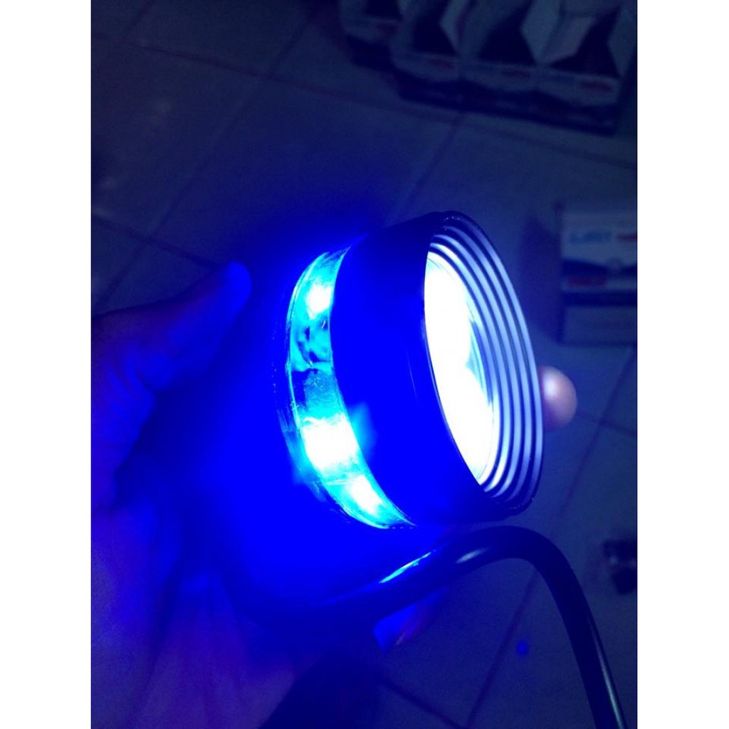 Đèn trợ sáng L4 3 chức năng vòng đỏ có công tắc