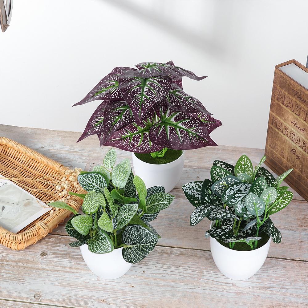 Chậu Cây Bonsai Giả Trang Trí Nhà Cửa
