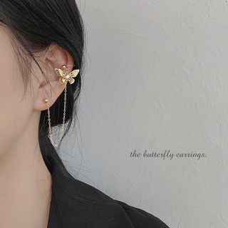 (Free Ship)Bông Tai,Khuyên Tai Kẹp Vành Thời Trang Cao Cấp Cực Xinh,Khuyên Kẹp Dáng Dài