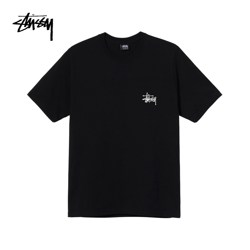 Áo Thun Nam Tay Ngắn In Chữ LOGO Stussy Thời Trang Xuân Hè 1904649G