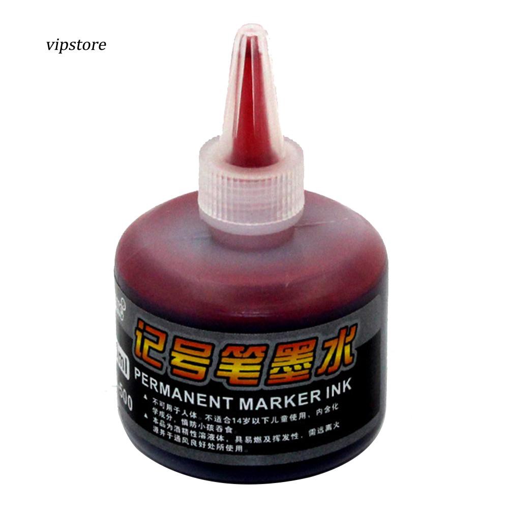 【VIP】50ml Permanent Instantly Dry Graffiti Black Blue Red Refill Ink for Marker Pens