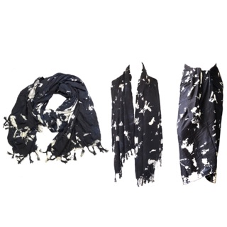 Khăn choàng cổ tiedye 110cm x180cm Ấn Độ