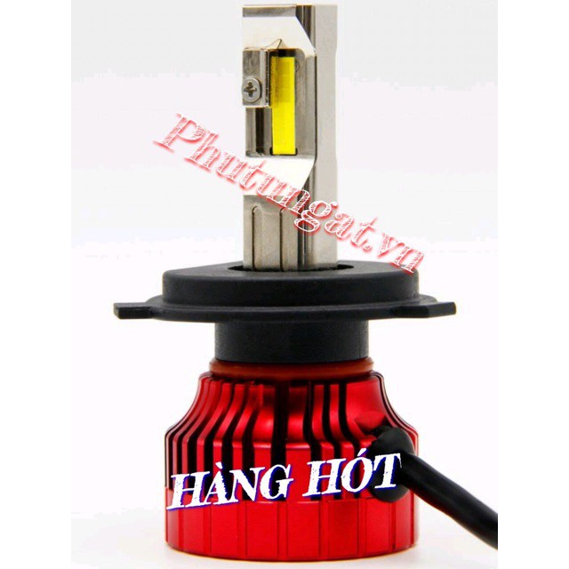 Đèn LED X10 chân H4 - 45W siêu sáng ( 1 bóng)