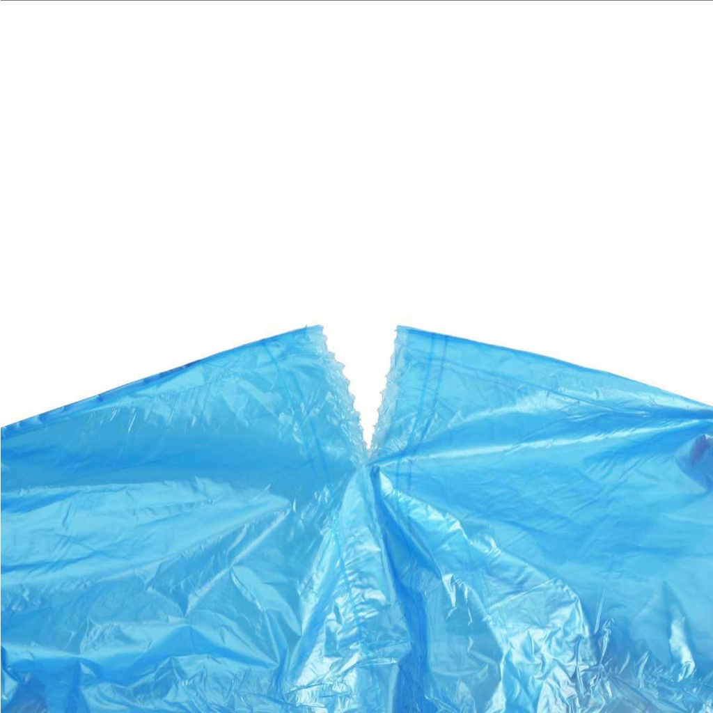 Cuộn 15 Túi Đựng Rác Bằng Nhựa Có Dây Rút Tự Động Cho Nhà Bếp / Phòng Tắm