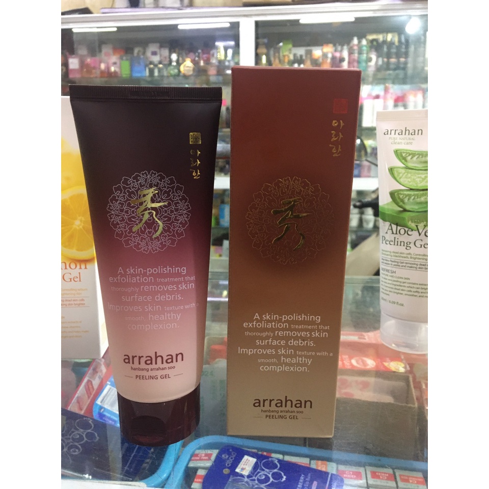 Gel tẩy tế bào chết Arrahan 180ml Hàn Quốc