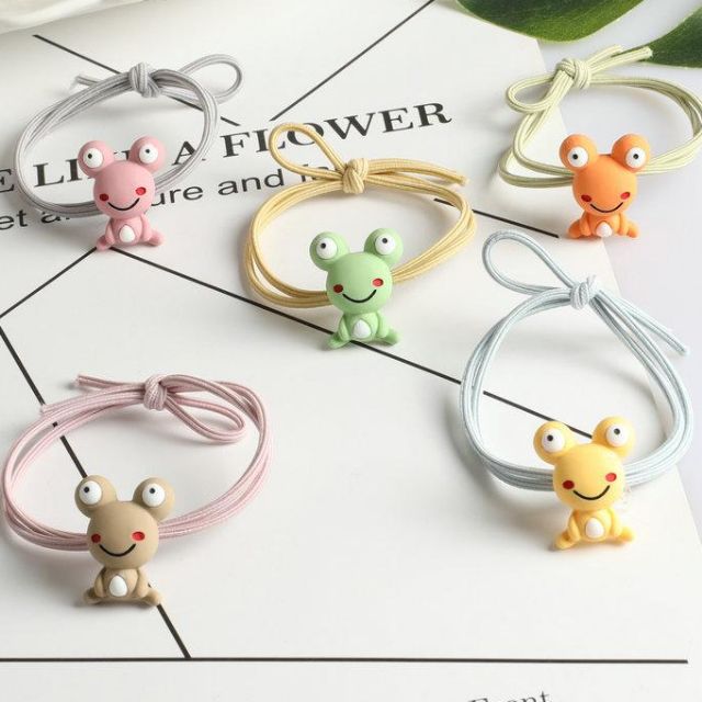 Chun Buộc Tóc Chú Ếch Cute
