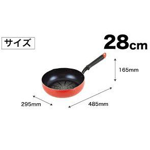 [Hỏa Tốc HN] Chảo chống dính mặt đá kim cương Pearl 28cm dùng được bếp từ Nội địa Nhật Bản