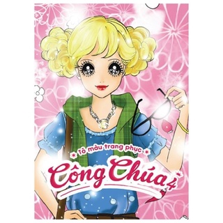 Sách - tô màu trang phục công chúa 4