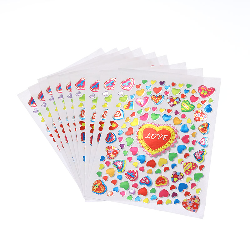 10 Miếng Dán Hoạt Hình Nhiều Kiểu Dáng Cho Bé