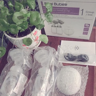 Máy hút sữa điện đôi Real Bubee