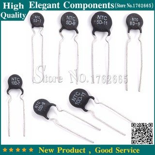 Set 50 điện trở nhiệt ntc 5d-7 5d-9 5d-11 8d-9 10d-7 10d-9 10d-11 5d chuyên dụng