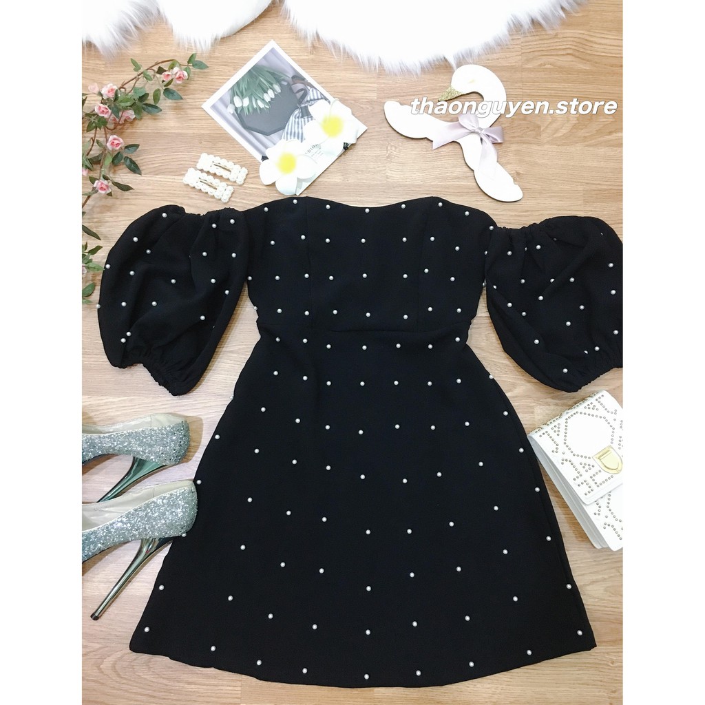 Đầm Ulzzang nữ cúp ngực chấm bi 💖FREESHIP💖 váy nữ hotrend TM7652 | BigBuy360 - bigbuy360.vn