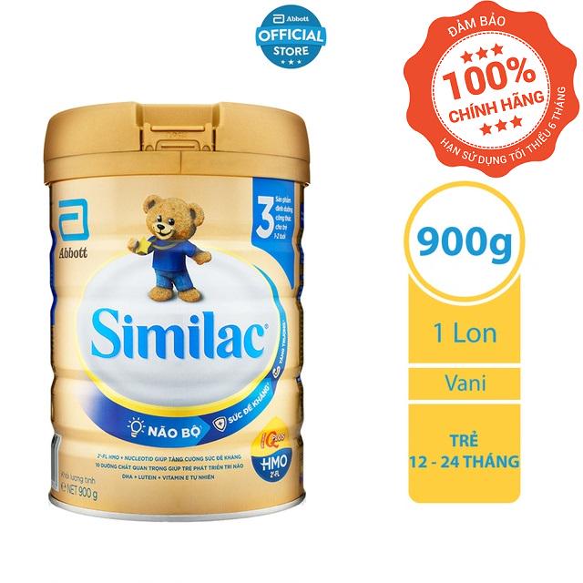 Sữa Similac Eye-Q 3 900g HMO Gold Label