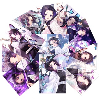 11 Card để ví anime kimetsu no yaiba ép lụa/ ảnh kimetsu no yaiba