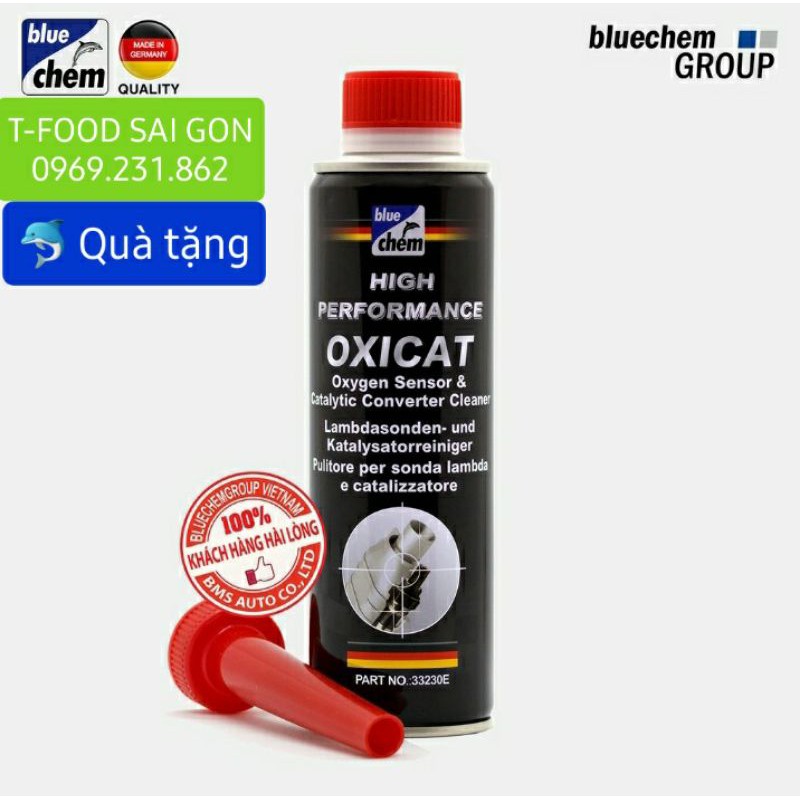 Oxicat - Vệ sinh cảm biến oxy, bầu Catalyst ô tô