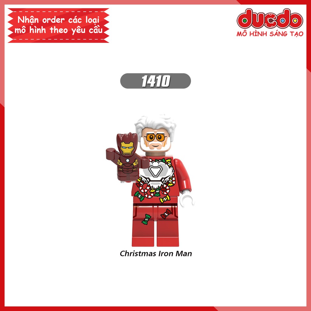 Minifigures các nhân vật hóa trang Noel tuyệt đẹp - Đồ chơi Lắp ghép Xếp hình Mini Mô hình XINH X0275