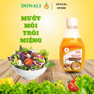 Sốt Salad Chanh Leo Đà Lạt Donalifood 210ml