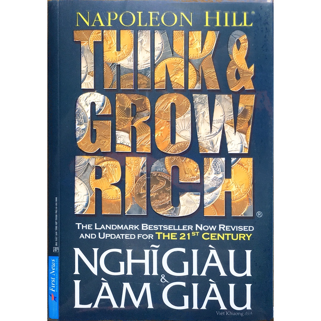 Sách Think & Grow Rich - Nghĩ Giàu Và Làm Giàu - Thái Hà