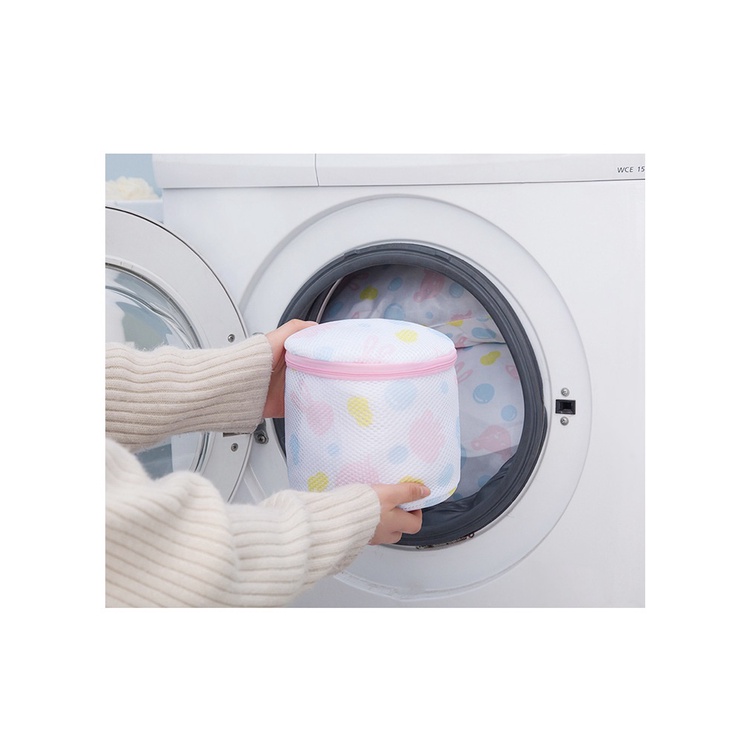 Bộ Túi Giặt Hoa 5 Chiếc Nhiều Kích Thước Bảo Vệ Quần Áo Khi Giặt Máy Giặt, Set Lưới Giặt Bảo Vệ Quần Áo