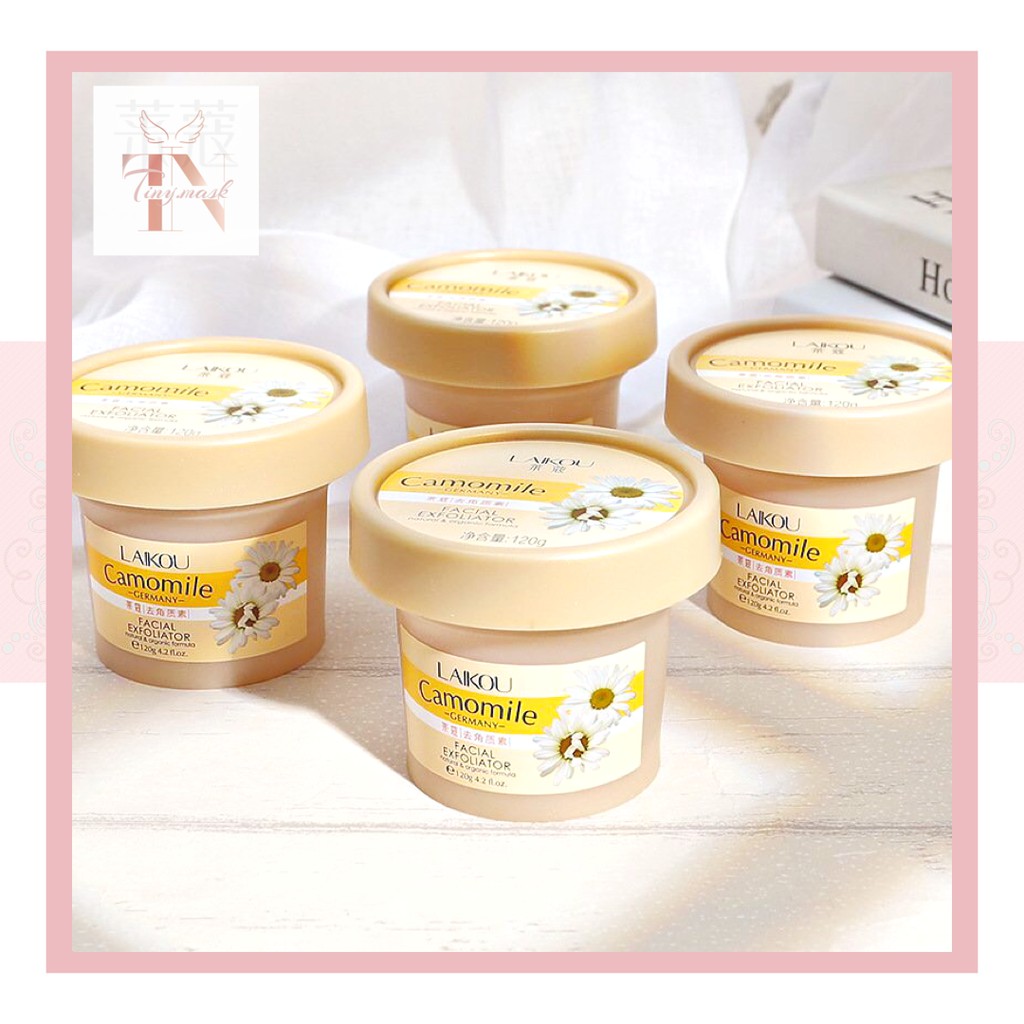 Tẩy Tế Bào Chết Mặt Và Toàn Thân Hoa Cúc Chính Hãng Laikou - Tẩy Da Chết Cấp Ẩm Kiềm Dầu | BigBuy360 - bigbuy360.vn