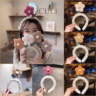 Băng đô cài tóc, Bờm cài tóc hình bông hoa siêu cưng, style Hàn Quốc, trẻ trung cho nữ