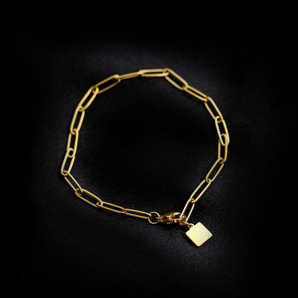 EXPEN Vòng Đeo Tay Bằng Thép Titan Phong Cách Vintage Sang Trọng Dành Cho Nữ