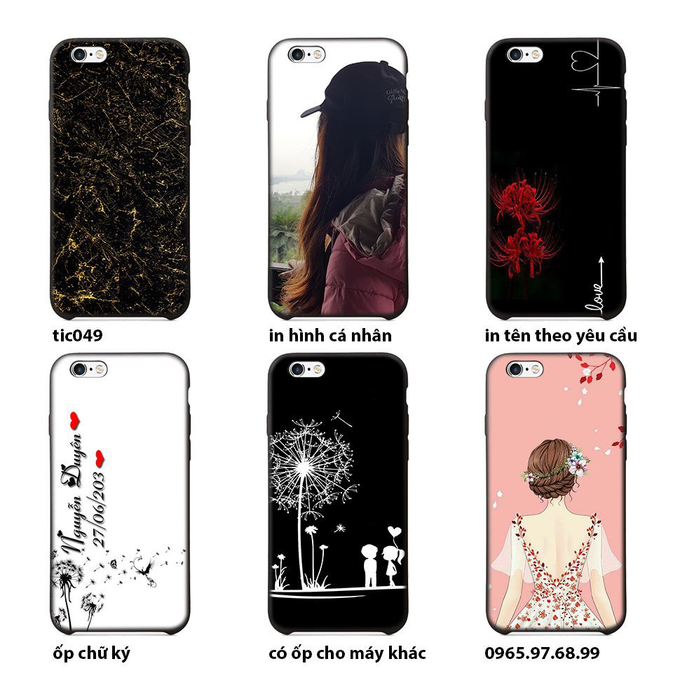 Skin decal dán iPhone 6 Plus hình hoa văn sticker - stic049 (đã cắt sẵn, dễ dán)