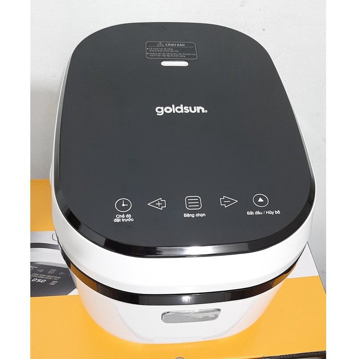 Nồi Cơm Điện Cao Tần Goldsun GRC5370 Chính Hãng 1300W dung tích 2,8 lít công suất 1300W Bảo hành 12 tháng