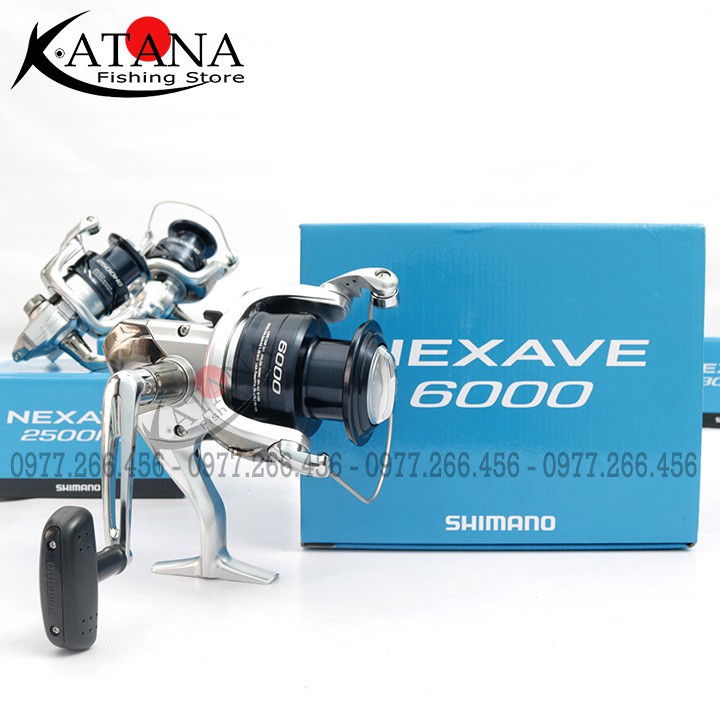 Máy Câu Shimano Nexave 2500 3000 4000 5000 6000 8000