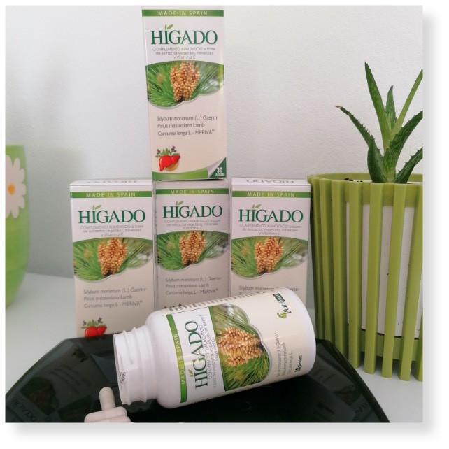 Giải độc gan Higado nhập khẩu Tây Ban Nha, giải độc gan, hạ men gan, xơ gan, mề đay do gan