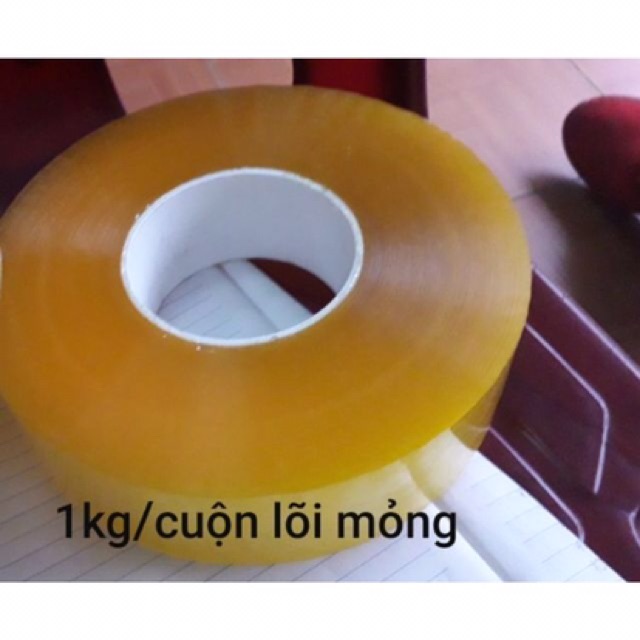 Băng dính 1KG lõi siêu mỏng 3ly